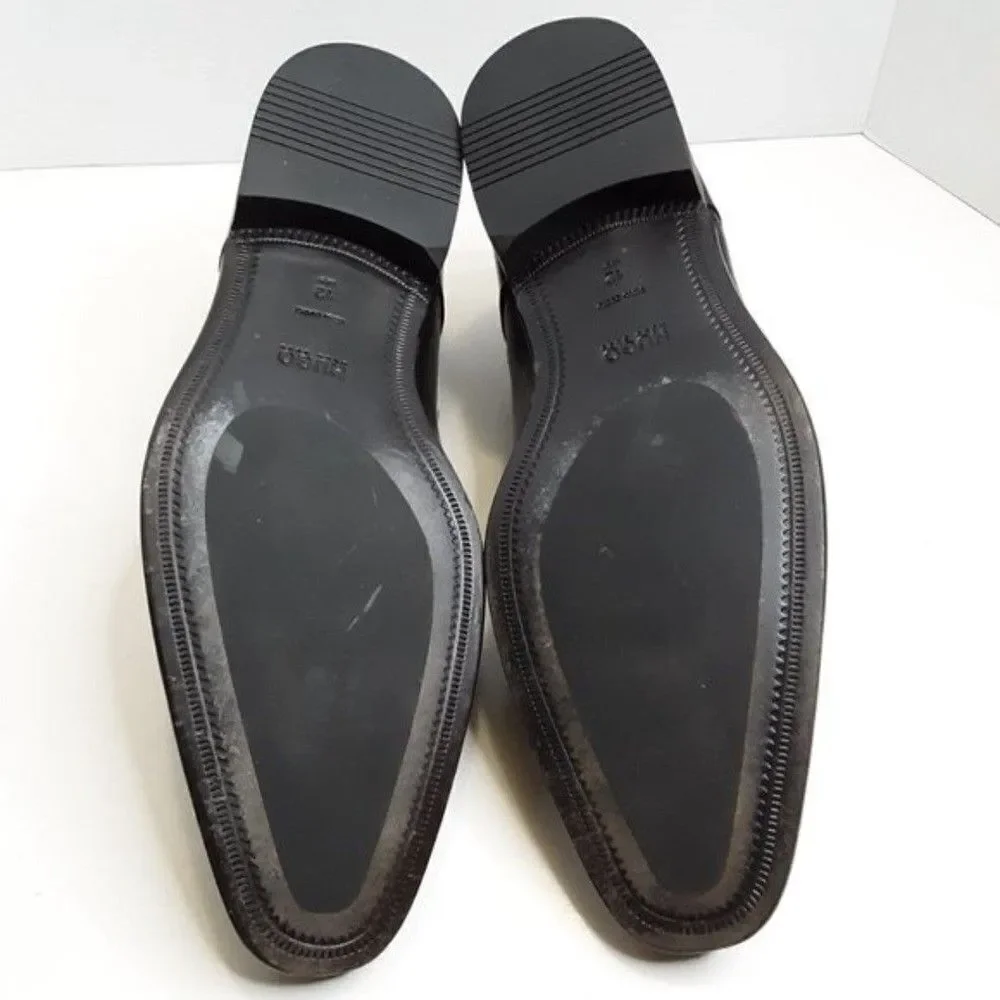 Hugo Boss Men's Oxford Black Shoes size 12M